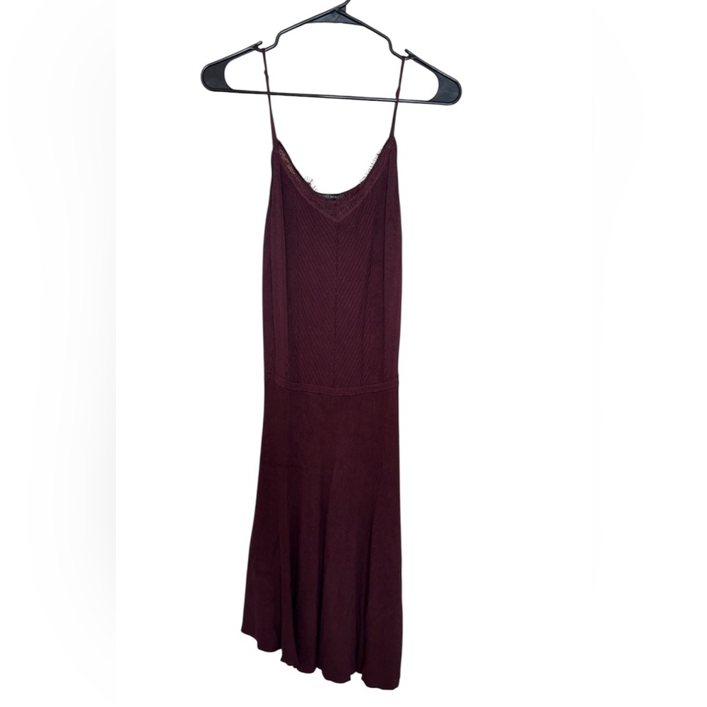 Victoria's Secret Deep Burgundy Maxi Dress